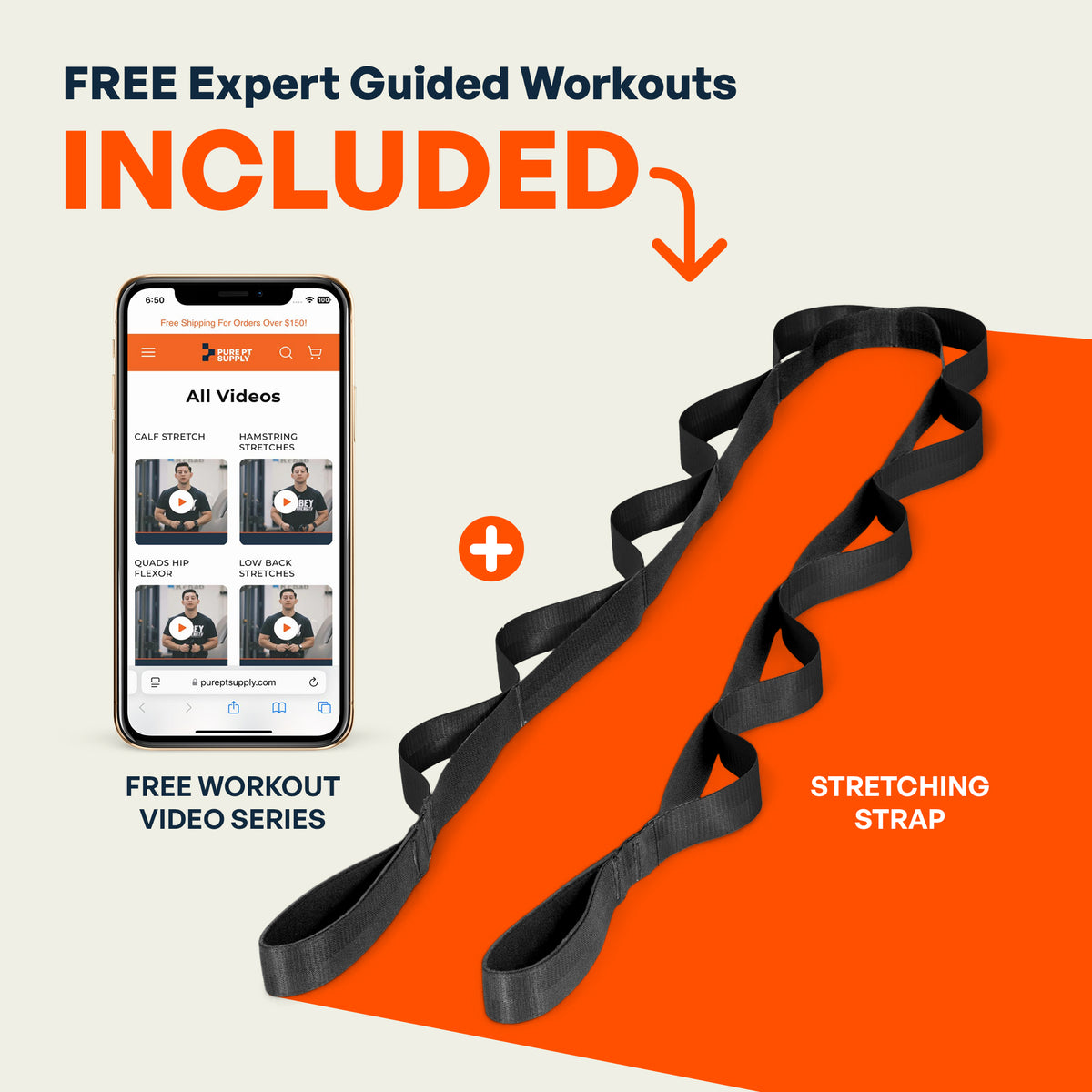 Pure PT Stretching Strap – Pure PT Supply